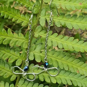 Boucle oreille papillon