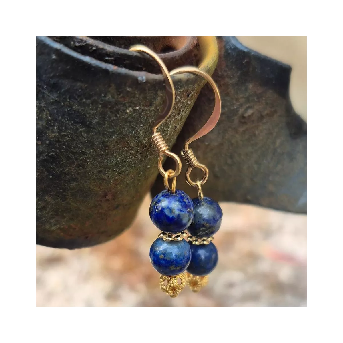 Boucles d'oreilles Gemini - Gemme naturelle