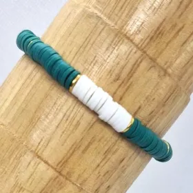 Bracelet Héritage en perles Heishi