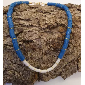 Collier Héritage en perles Heishi